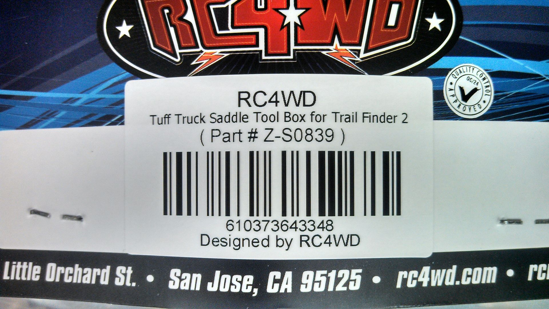 rc4wd trail finder 2 inner fenders